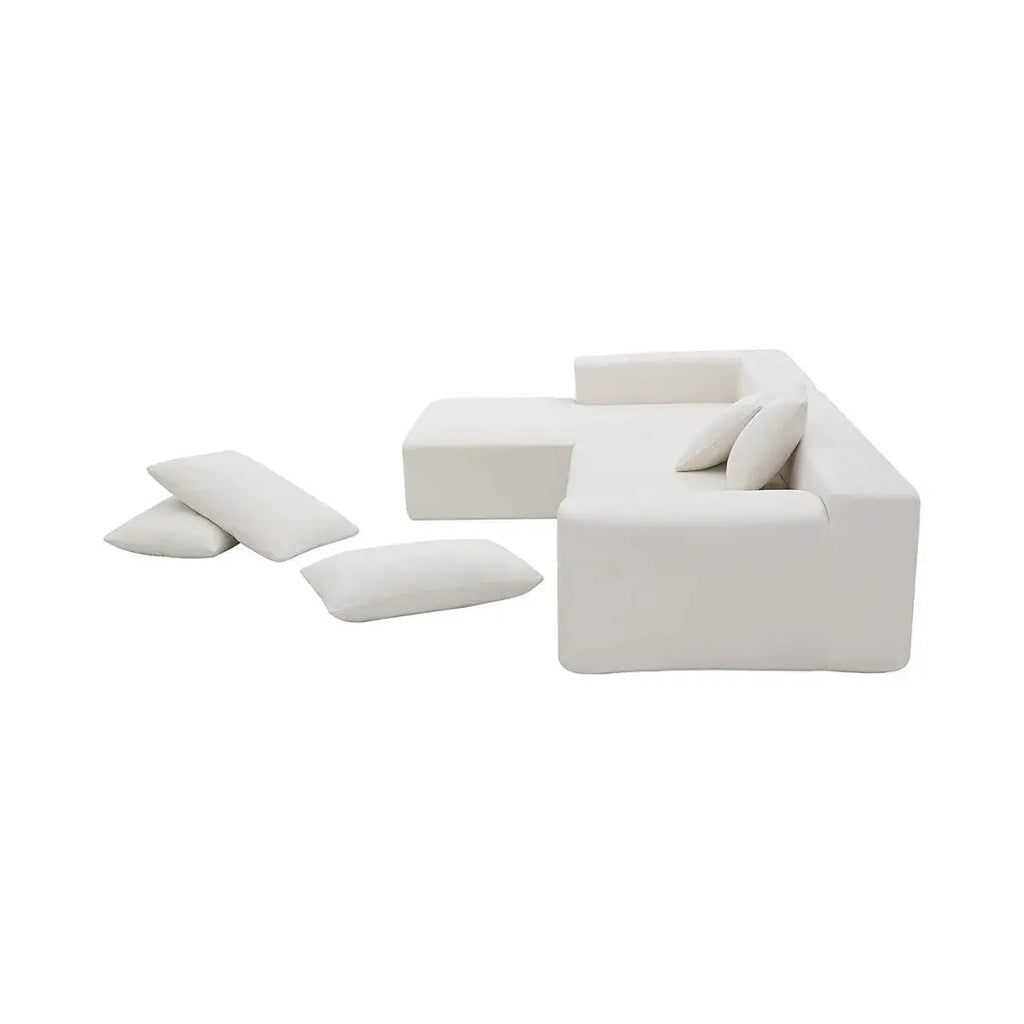 Modular L-Shaped Sectional Sofa — Contemporary